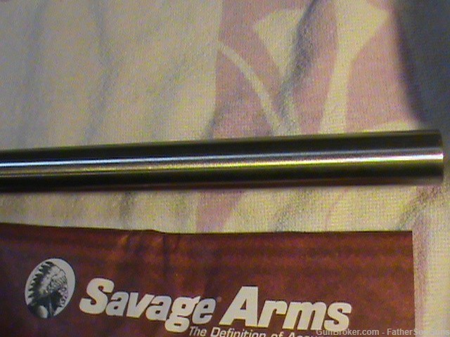 Savage 93R17 BTVSS Brown Laminate Thumhole Stainless 17 HMR 21in 96200 PKG-img-2