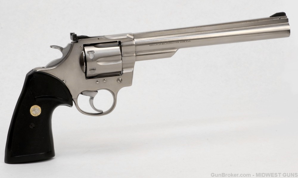 Colt Trooper MKIII .357 Mag Revolver 8” Barrel E-Nicklel-img-2