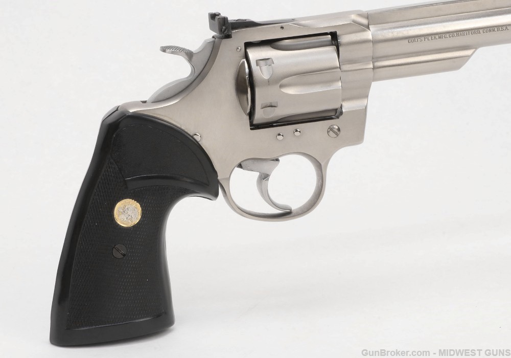 Colt Trooper MKIII .357 Mag Revolver 8” Barrel E-Nicklel-img-3