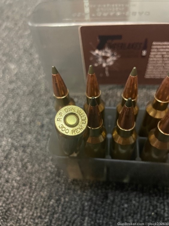 (20) .300 RUM ultra mag ammunition 190gr Speer Impact big game 2900FPS ammo-img-2
