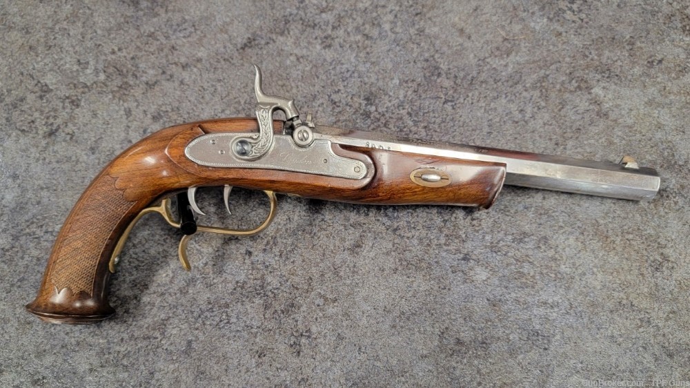 TRADITIONS PARKER OF LONDON 1810 MODEL PERCUSSION PISTOL - VERY COOL!!-img-0