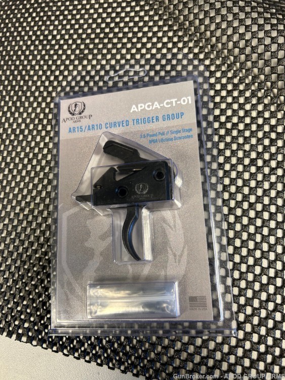 APOD GROUP ARMS AR-15 DROP IN TRIGGER GROUP (FLAT/CURVED)-img-0