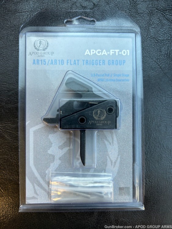 APOD GROUP ARMS AR-15 DROP IN TRIGGER GROUP (FLAT/CURVED)-img-1