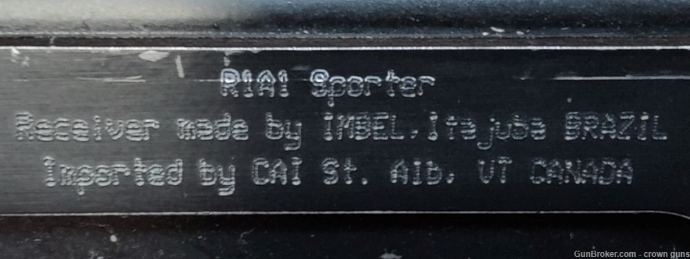 Imbel R1A1 Sporter (semi auto FN FAL clone) in 308 / 7.62x51, RARE -img-3