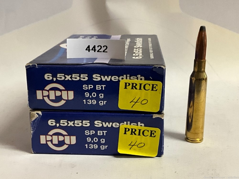 6.5x55 Swedish by PPU 139gr PSP 2 boxes-img-0