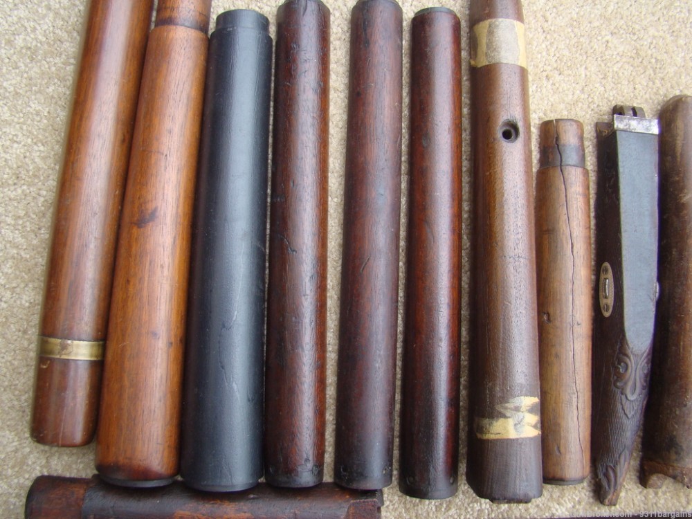 Large lot Rifle handguards- 98 Mauser, M14, M1Garand ,M1917 ,O3 Springfield-img-1