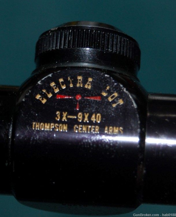 Thompson Center Electra Dot Reticle 3-9x40 Gloss Rifle Scope T/C-img-2