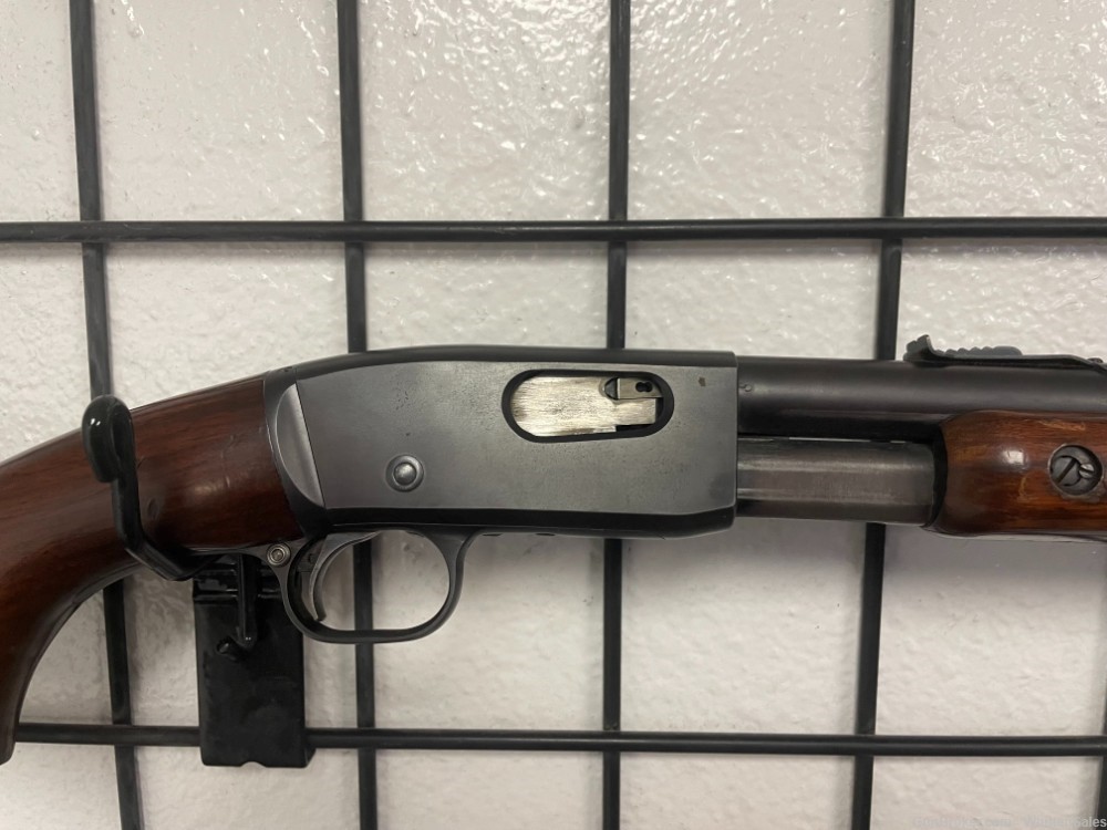 Remington 121 Fieldmaster 22LR Classic Vintage Pump Action Rifle-img-1