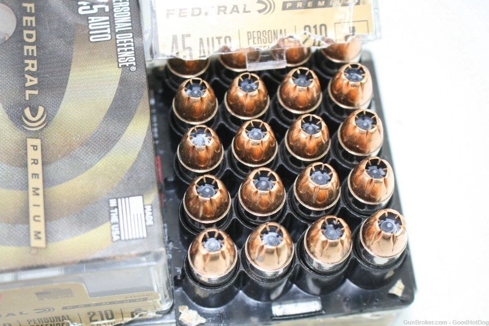 80 Federal 45 ACP 210 gr Personal Defence-img-1