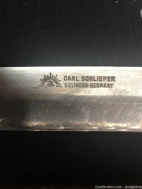 Carl Schlieper Dagger /  Boot Knife Solingen Germany Eye Brand-img-1