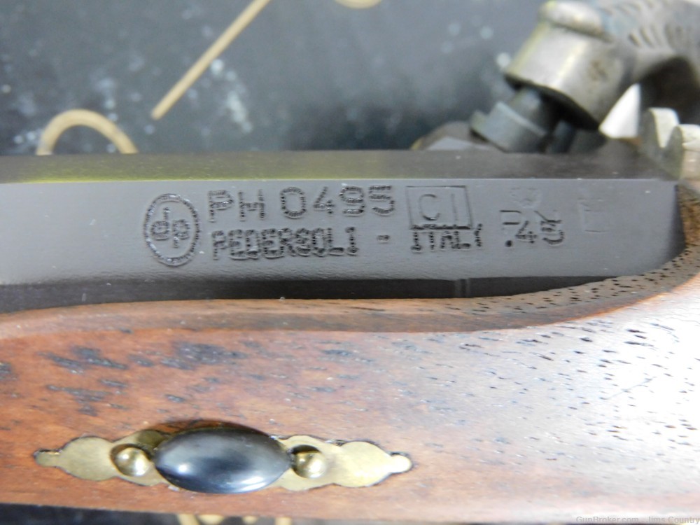 Pedersoli Philadelphia Black Powder Pistol .45cal *Pre-Owned*-img-23