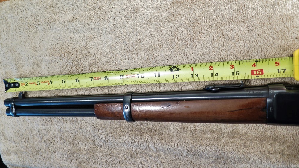 Winchester 1892 44-40 17" Saddle Ring Trapper 92 Carbine 1918 Looks Good!-img-5