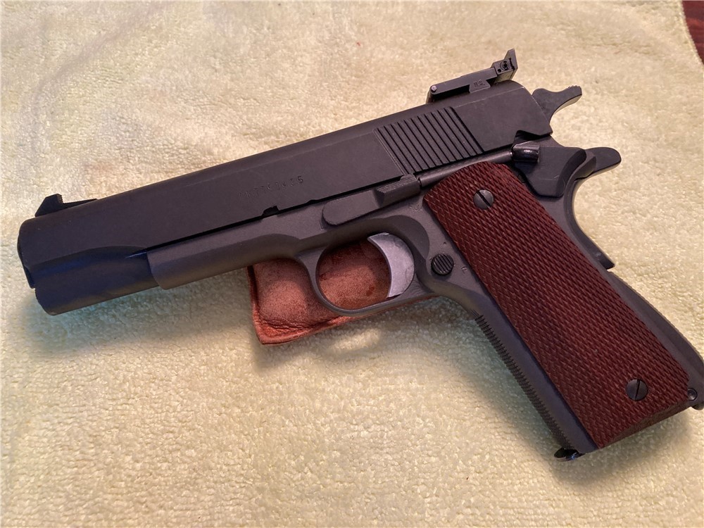 Colt Ithaca 1911A1 .45 National Match Springfield Armory U.S.Army 1966 98%+-img-15