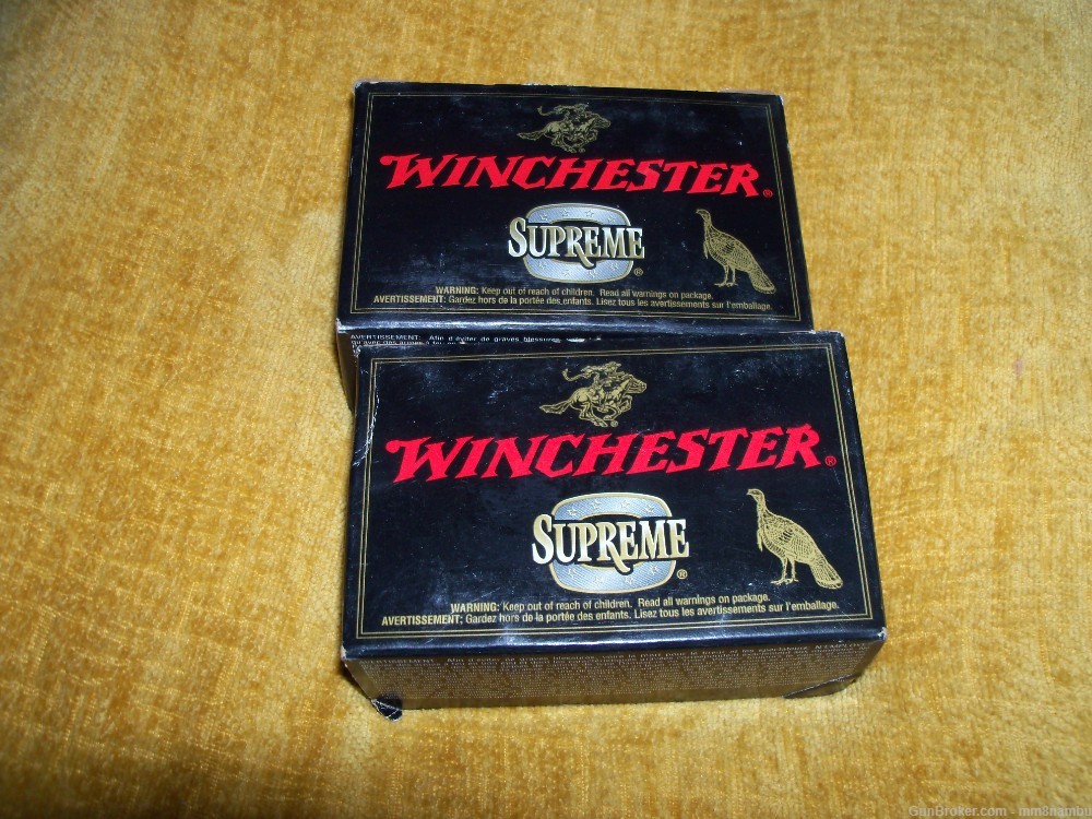 WINCHESTER SUPREME 12 GAUGE 3" TURKEY LOADS (TWO BOXES OF TEN) NR-img-4