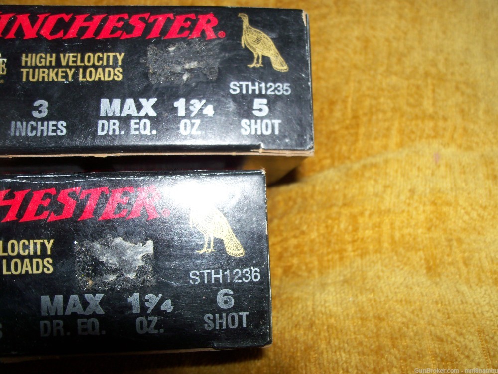 WINCHESTER SUPREME 12 GAUGE 3" TURKEY LOADS (TWO BOXES OF TEN) NR-img-1