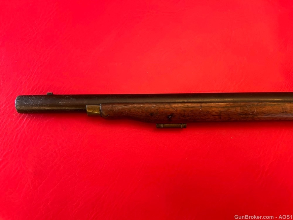 Antique A.W. Spies .69 Caliber Flintlock Smoothbore Musket Early-Mid 1800’s-img-12