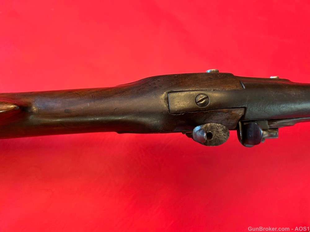 Antique A.W. Spies .69 Caliber Flintlock Smoothbore Musket Early-Mid 1800’s-img-29