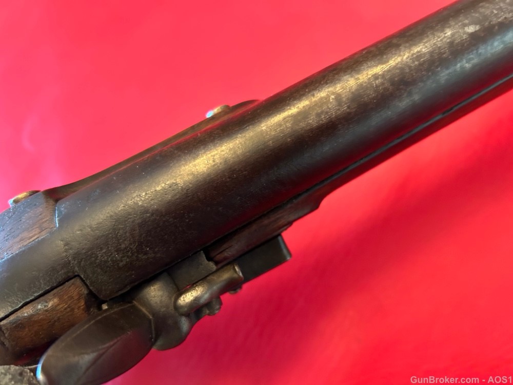 Antique A.W. Spies .69 Caliber Flintlock Smoothbore Musket Early-Mid 1800’s-img-26