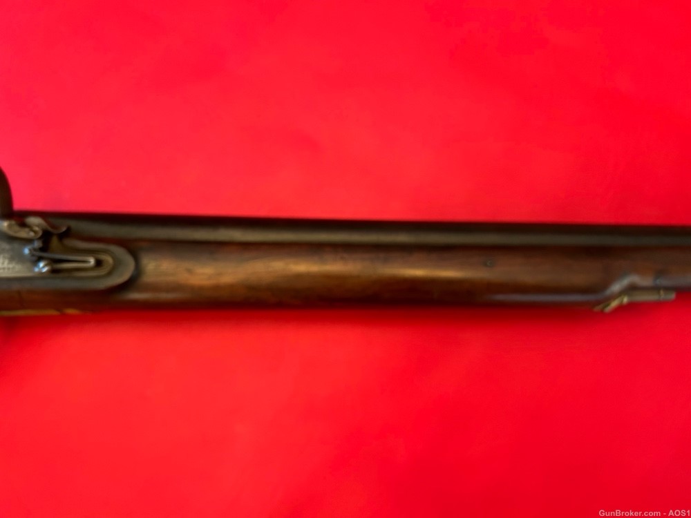 Antique A.W. Spies .69 Caliber Flintlock Smoothbore Musket Early-Mid 1800’s-img-4