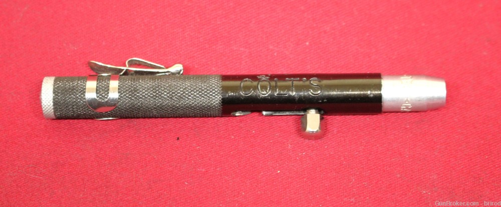 Colt Tear Gas Pen - Black W/Dated Spend Cartridge - 1969-img-0