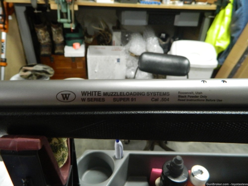 White W Series SUPER 91 .504 Caliber Muzzleloader Excellent Condition USED-img-6