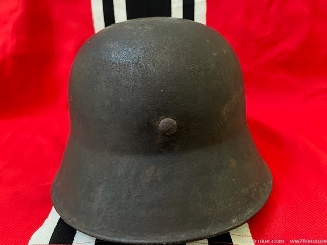 WW2 GERMAN ARMY EARLY M16 TRANSITIONAL  SD HELMET.SIZE 68.RARE. ORIG.-img-12