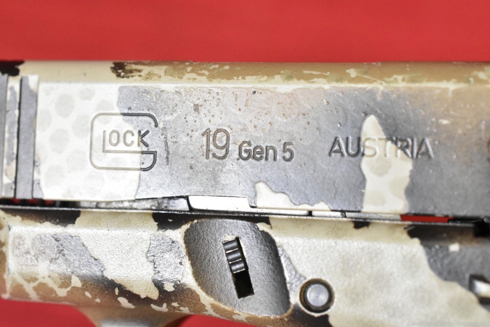 Glock 19 Gen5 Camo Painted 9mm-img-22