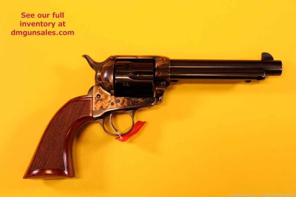 UBERTI STOEGER EL PATRON GRIZZLY PAW .45 COLT C. SQUARE NOTCH 5.5" SAA 4101-img-2