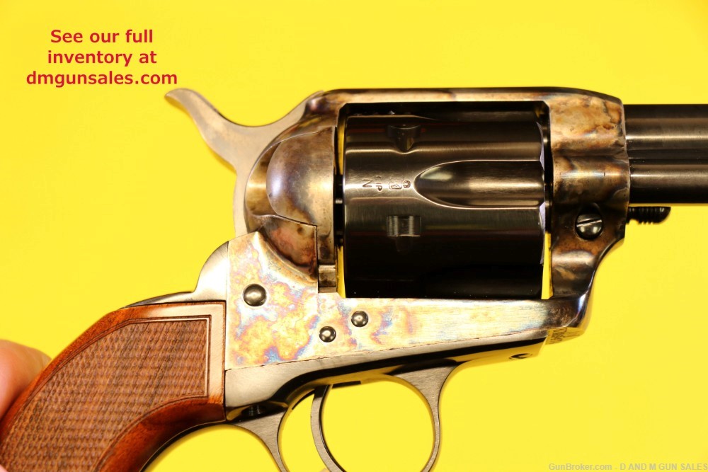 UBERTI STOEGER EL PATRON GRIZZLY PAW .45 COLT C. SQUARE NOTCH 5.5" SAA 4101-img-8