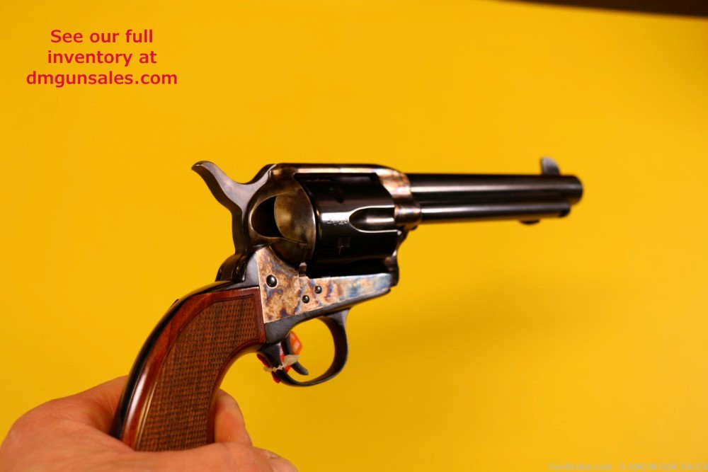 UBERTI STOEGER EL PATRON GRIZZLY PAW .45 COLT C. SQUARE NOTCH 5.5" SAA 4101-img-19
