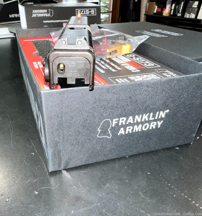 Franklin Armory G-S173 G17 GEN3 Binary Slide Gold Trigger-img-2