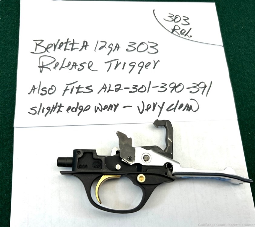 Beretta A303 12ga trigger -RELEASE-img-0
