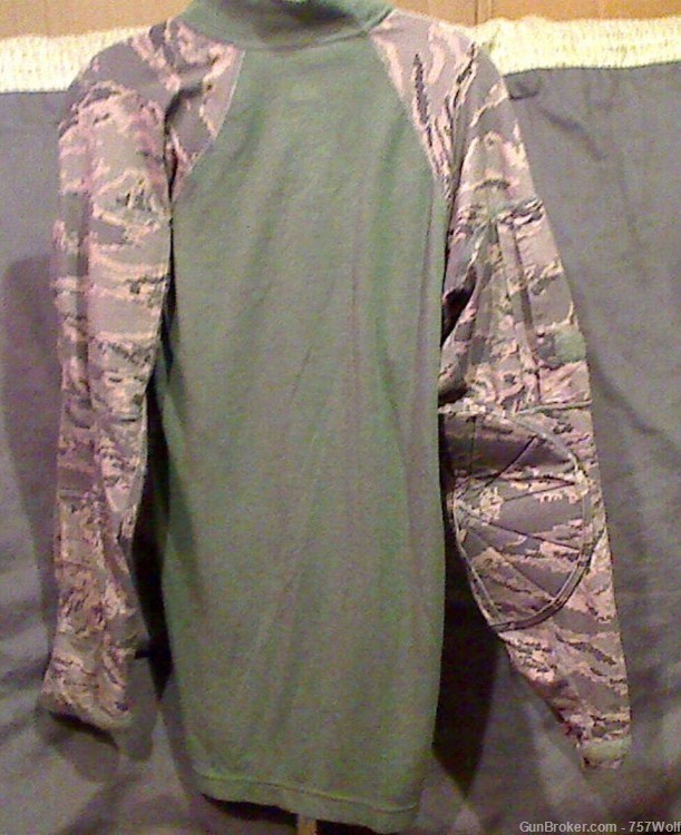 Military Shooters Or Bike Race Competition Digital Camo Long Sleeve Shirt-img-1