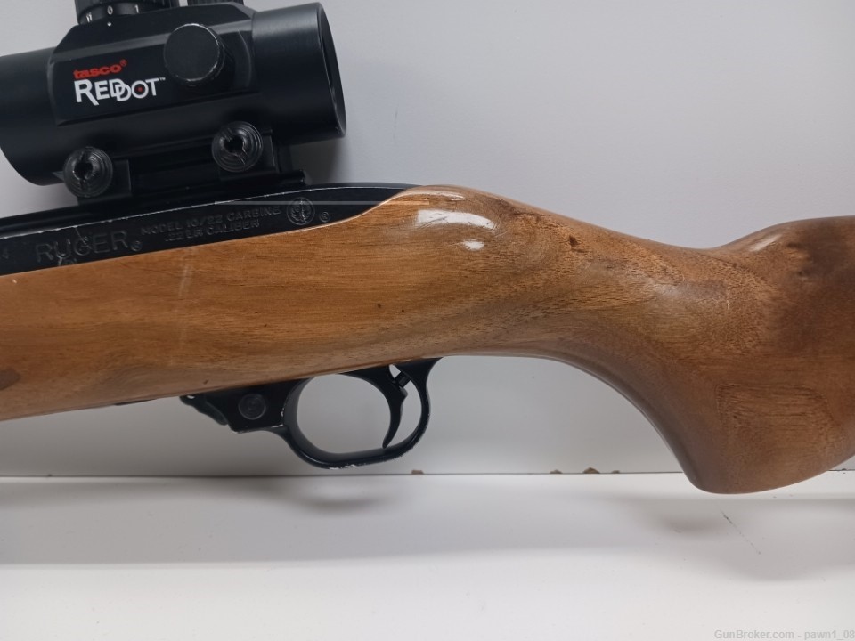 Ruger 10/22, 22LR, With Tasco Red Dot Scope and 1 Magazine-img-2