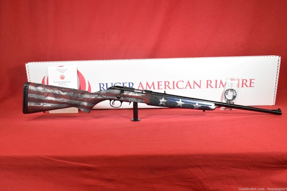 Ruger American Rimfire 22 WMR 22" Limited Run 1 of 1000 08385 TALO-img-1