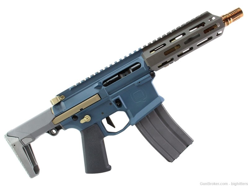 Q Honey Badger SBR 300BLK 7" 30+1 Semi-Auto Rifle HB-SBR-BLUE FACTORY NEW-img-0