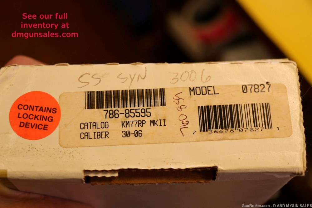 RUGER M77 MARK II .30-06 STAINLESS ZYTEL STOCK MFG 1999 WITH BOX-img-33
