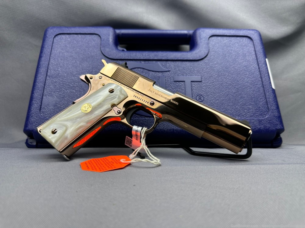 NEW Talo Colt Rose Gold Government .38 Super Limited .01 Penny Start!-img-3