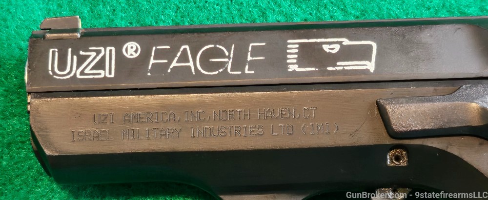IMI UZI Eagle Compact .40S&W  SA/DA  1-10rd Magazine  Free Shipping-img-5