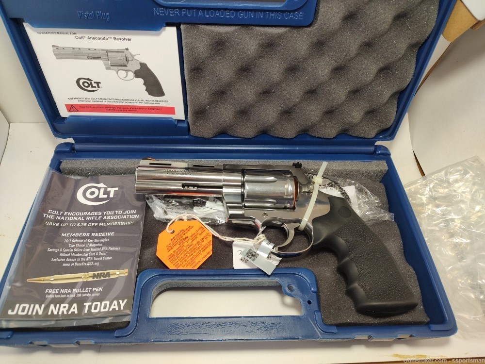 Colt Anaconda .44 Magnum 6 shot revolver SP4RTS-img-0