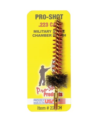 Pro-Shot Military Style AR-15/M16 Chamber Brush .223/5.56 Dia.-img-0