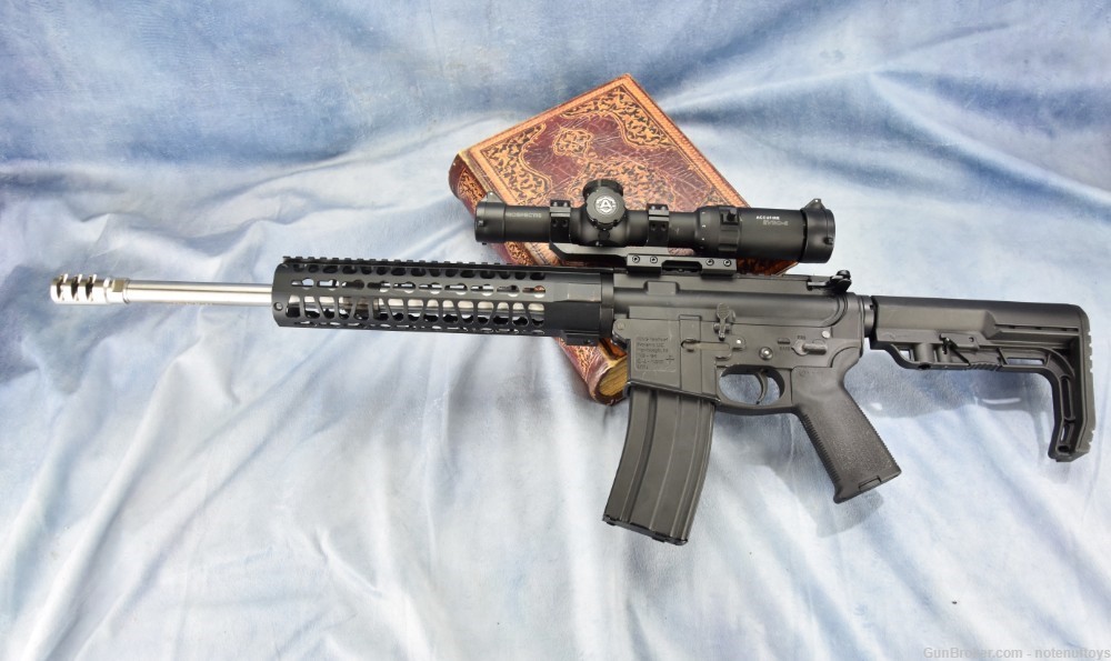 Mag Tactical Systems MG-G4 AR15 Light Weight MAGNESIUM LOWER .300BLK 16" -img-29