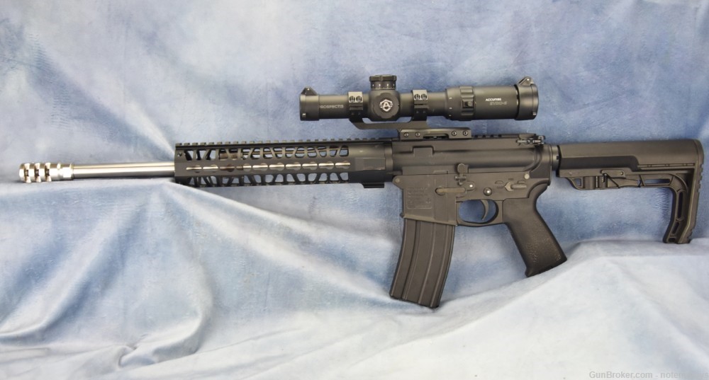 Mag Tactical Systems MG-G4 AR15 Light Weight MAGNESIUM LOWER .300BLK 16" -img-4