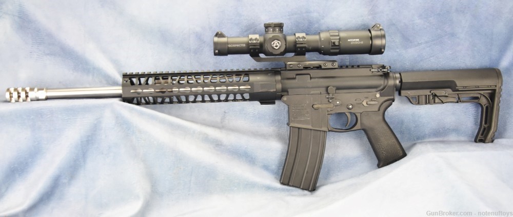 Mag Tactical Systems MG-G4 AR15 Light Weight MAGNESIUM LOWER .300BLK 16" -img-27