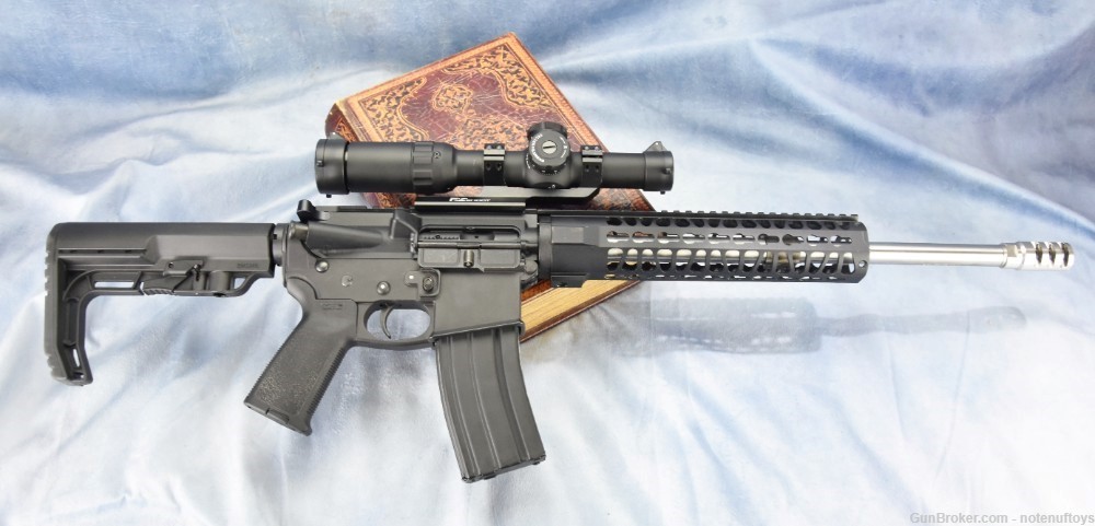 Mag Tactical Systems MG-G4 AR15 Light Weight MAGNESIUM LOWER .300BLK 16" -img-19