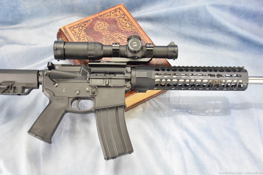 Mag Tactical Systems MG-G4 AR15 Light Weight MAGNESIUM LOWER .300BLK 16" -img-0