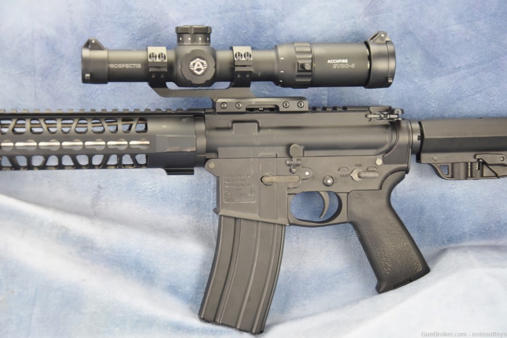 Mag Tactical Systems MG-G4 AR15 Light Weight MAGNESIUM LOWER .300BLK 16" -img-8