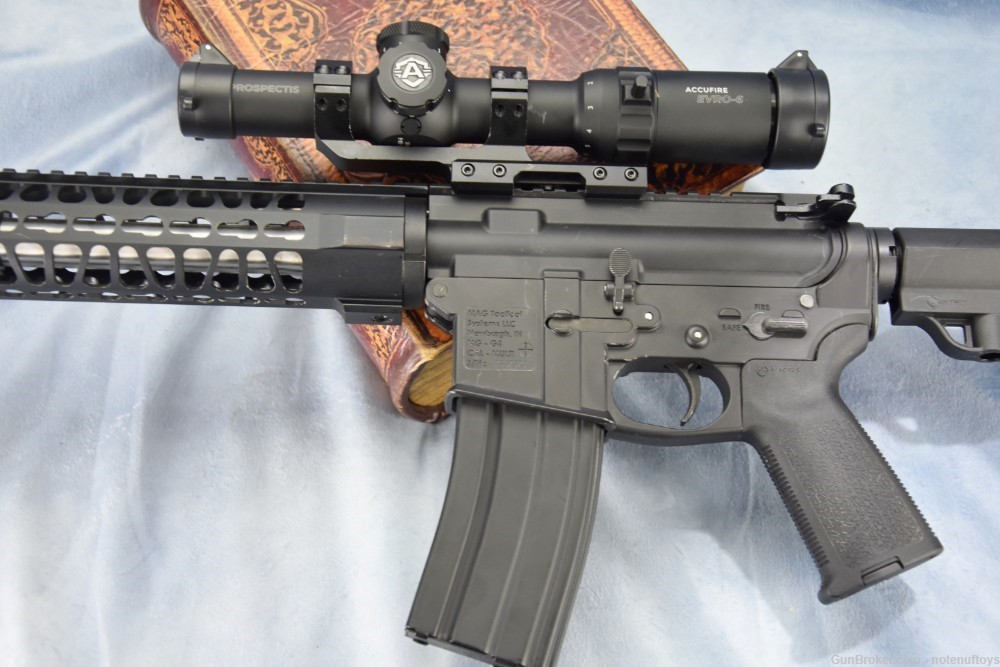 Mag Tactical Systems MG-G4 AR15 Light Weight MAGNESIUM LOWER .300BLK 16" -img-23