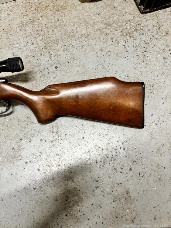remington 592m 5mm remington magnum bolt action tube fed rifle w/ weaver d4-img-2