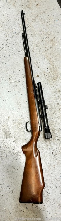 remington 592m 5mm remington magnum bolt action tube fed rifle w/ weaver d4-img-1
